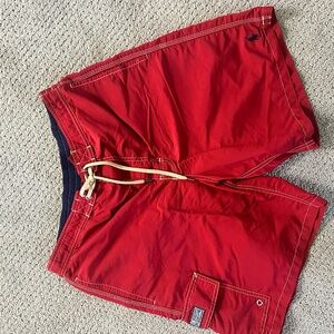 Polo Ralph Lauren Red Board Shorts